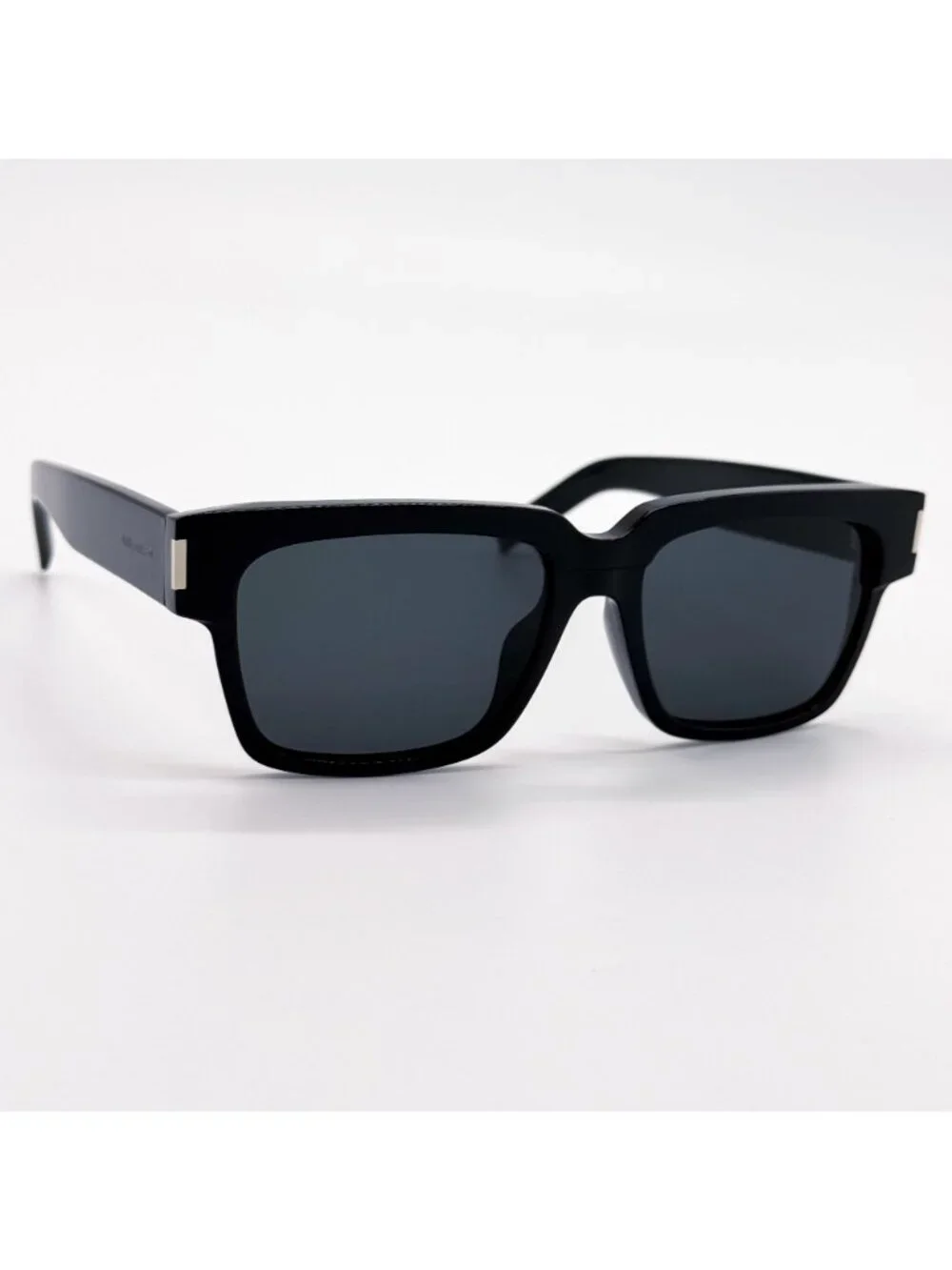 New Saint Laurent Square Black Sunglasses SL732/F Vadim 001